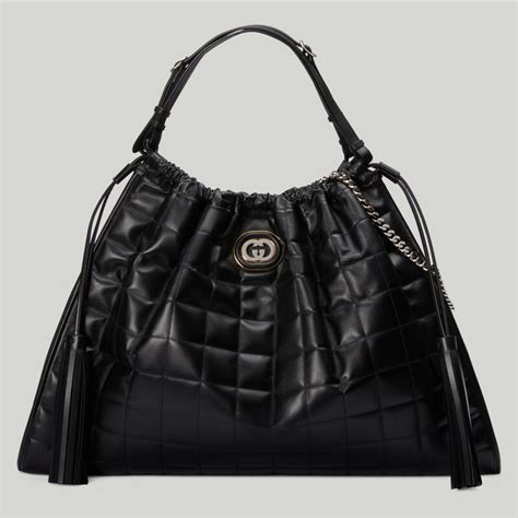 gucci large handbags|Gucci deco large tote bag.